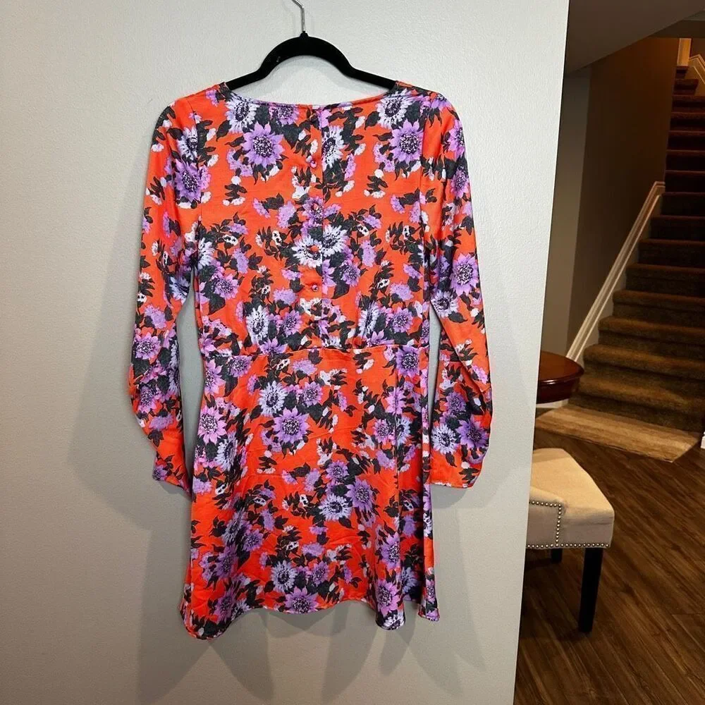 Free People Floral Dress Size 4
